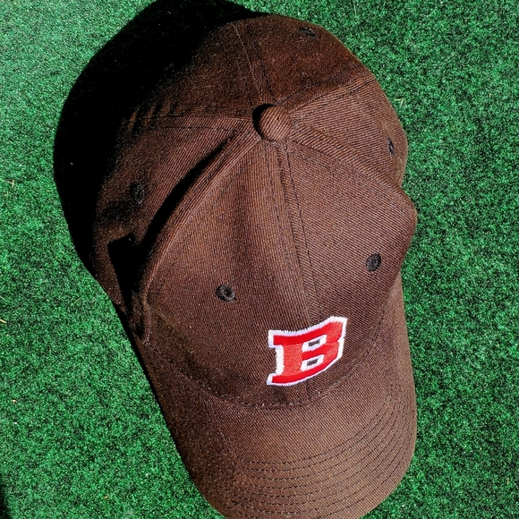 Boston Red Sox MLB Proflex Hat Cap Adult Size M/L Flex Fit Black/Red - Picture 2 of 8